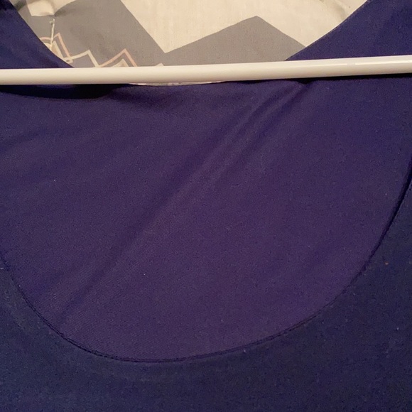 💜Express Navy Skater Dress size 0 - Picture 2 of 3